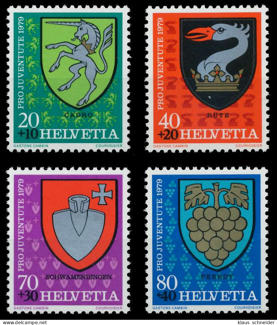 SCHWEIZ PRO JUVENTUTE Nr 1165-1168 Postfrisch X657456 - Unused Stamps