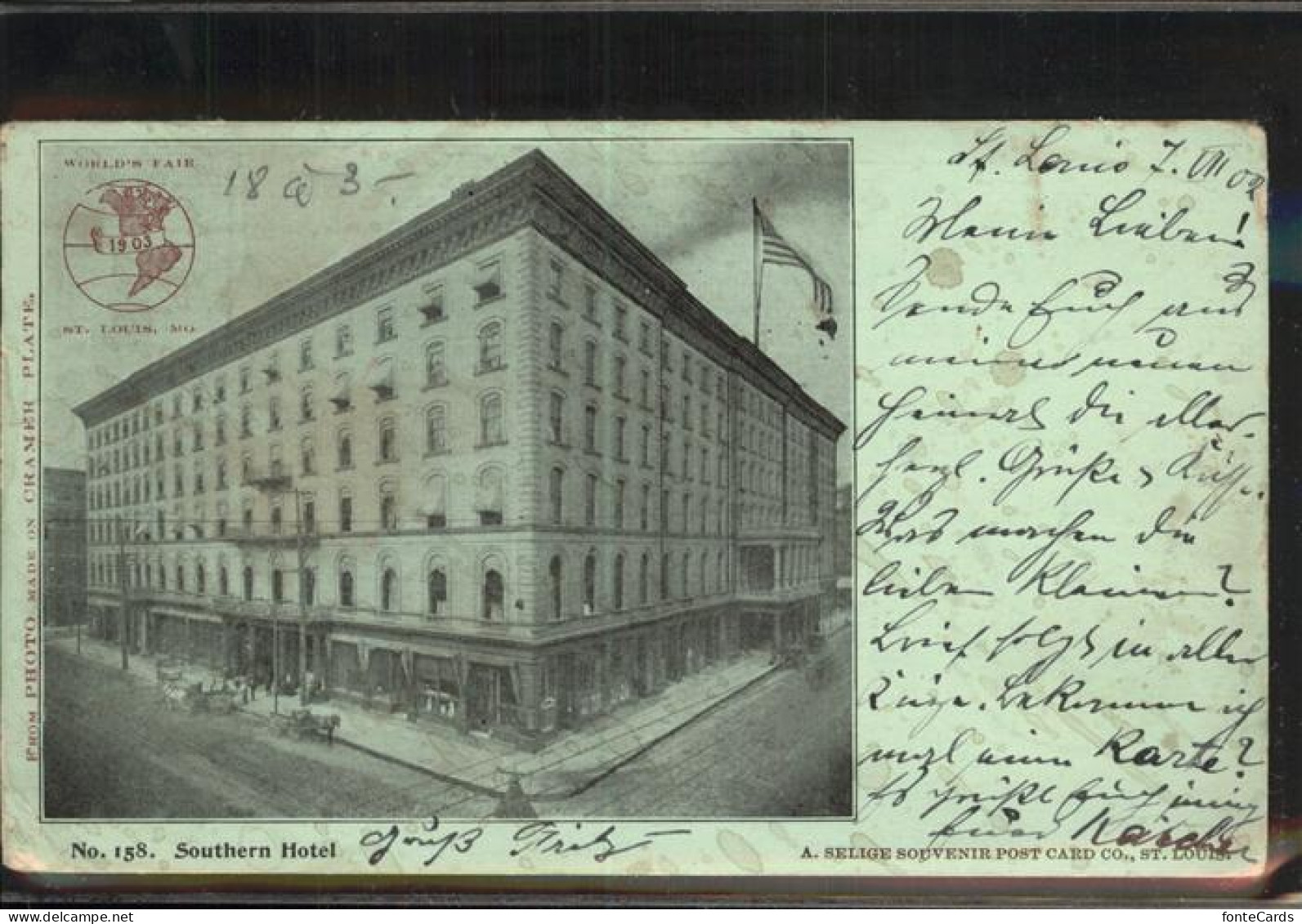 11321466 Saint Louis Missouri Southern Hotel Saint Louis Missouri - Sonstige & Ohne Zuordnung