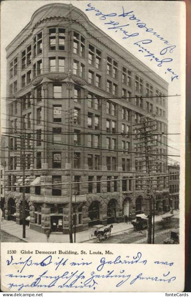 11321460 Saint Louis Missouri Globe Democrat Building Saint Louis Missouri - Andere & Zonder Classificatie