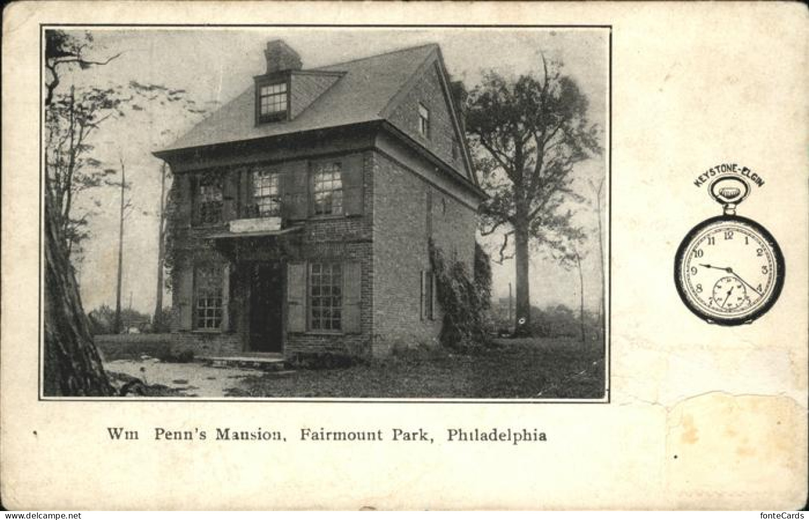 11321438 Philadelphia Pennsylvania Fairmount Park Penn's Mansion Philadelphia Pe - Altri & Non Classificati