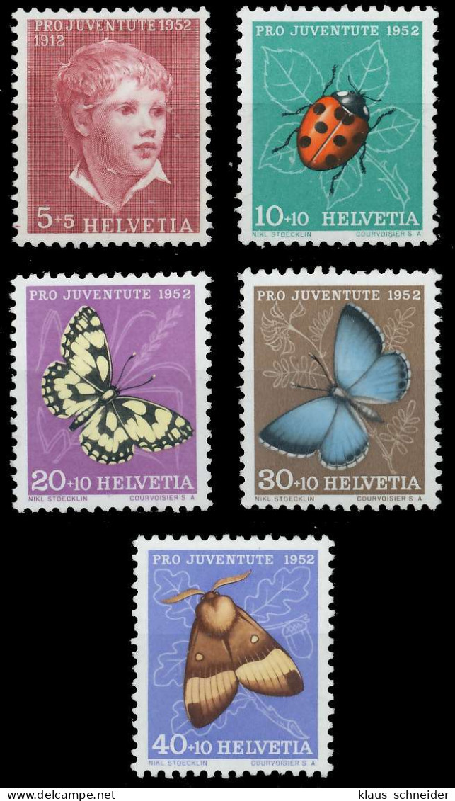 SCHWEIZ PRO JUVENTUTE Nr 575-579 Postfrisch X657672 - Unused Stamps