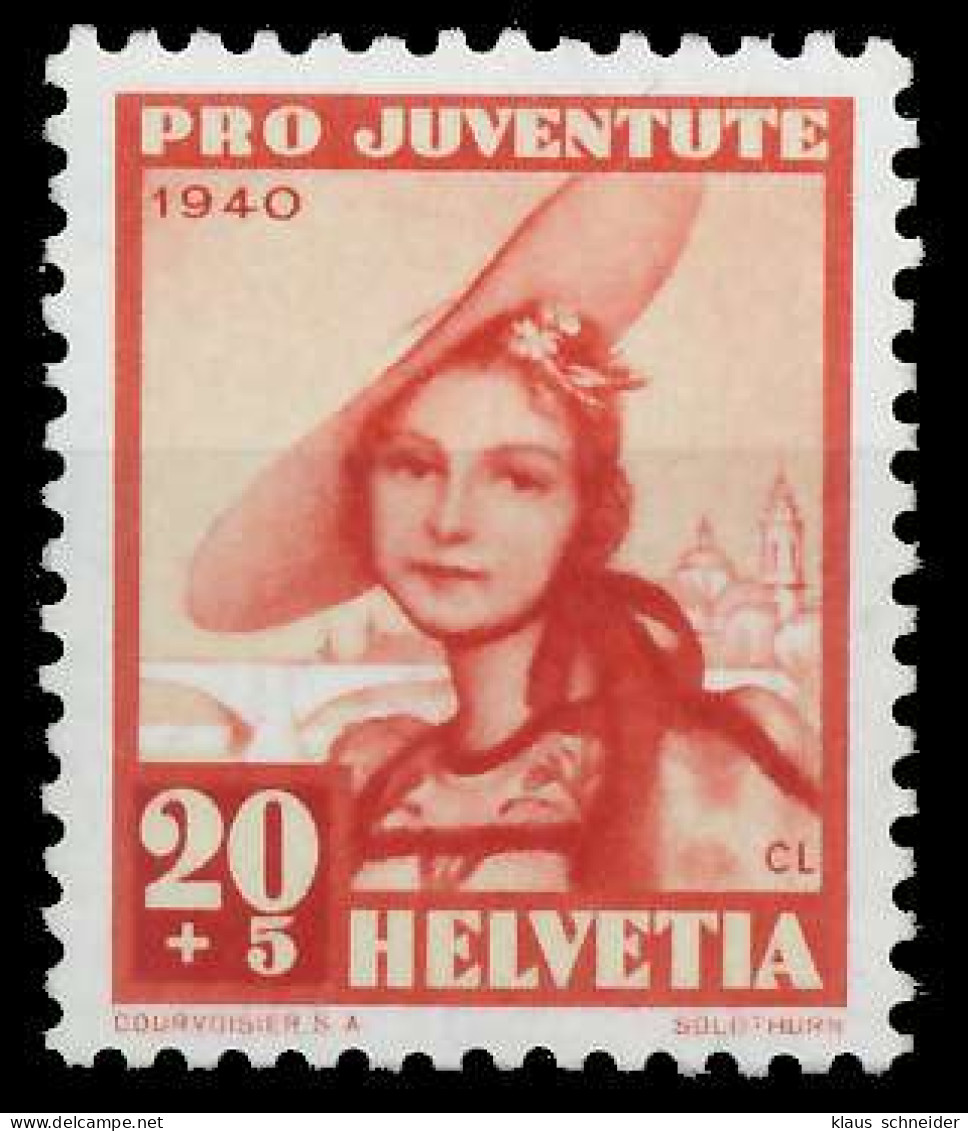 SCHWEIZ PRO JUVENTUTE Nr 375 Postfrisch X657666 - Unused Stamps