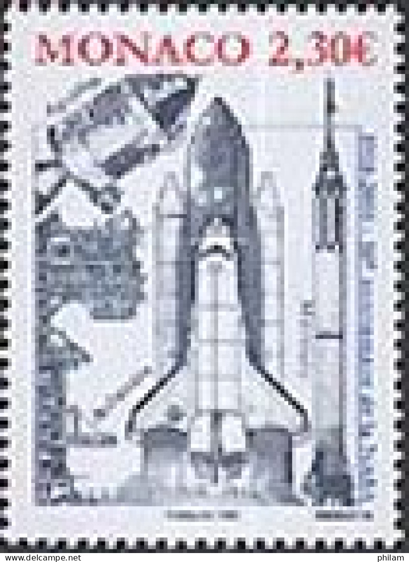 MONACO 2008 - 50ème Anniversaire De La NASA - 1 V. - Unused Stamps