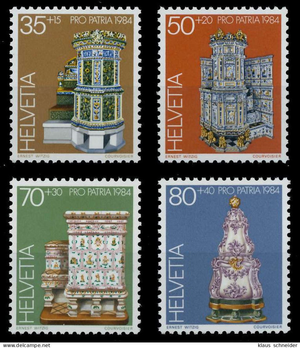 SCHWEIZ PRO PATRIA Nr 1272-1275 Postfrisch X657712 - Unused Stamps