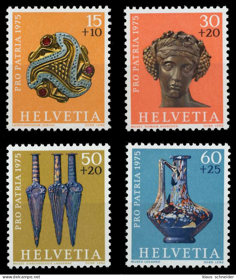 SCHWEIZ PRO PATRIA Nr 1053-1056 Postfrisch X657736 - Unused Stamps