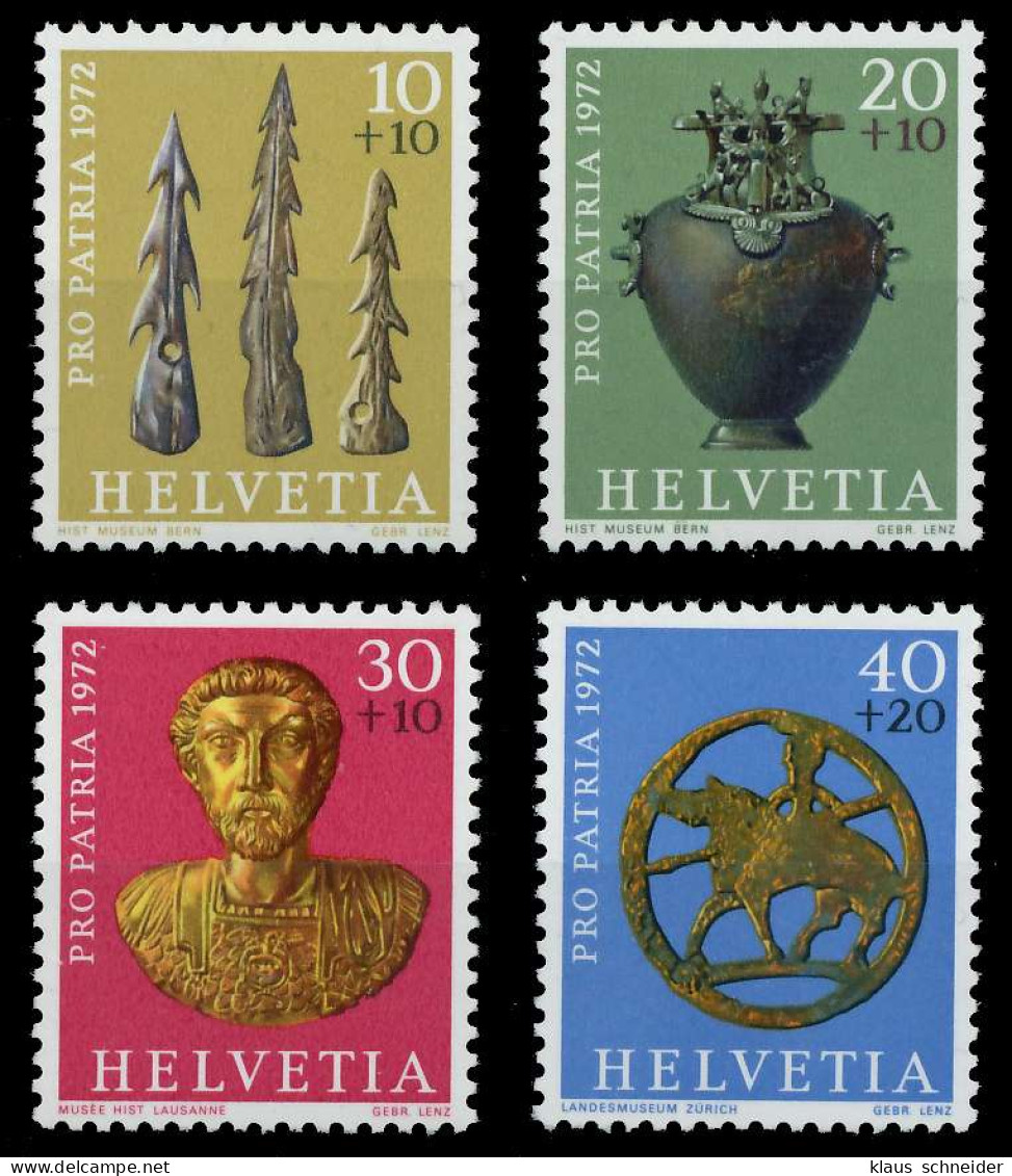 SCHWEIZ PRO PATRIA Nr 971-974 Postfrisch X65773A - Unused Stamps