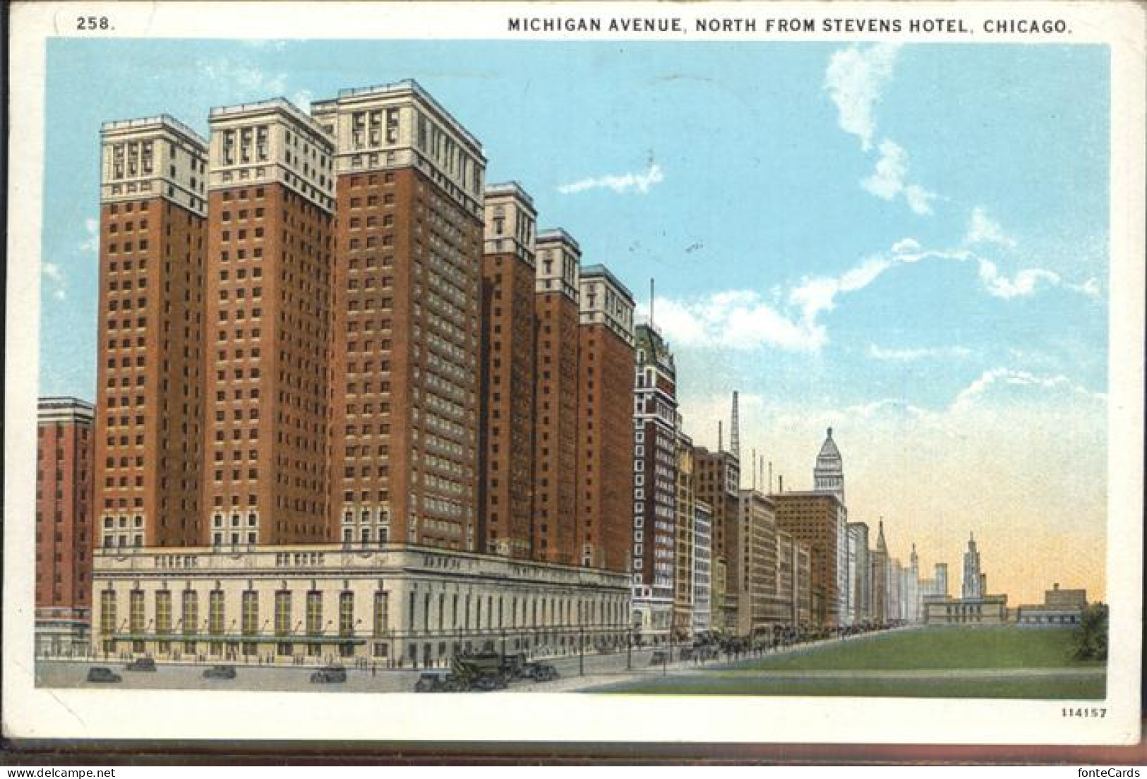 11321399 Chicago_Illinois Michigan Avenue Stevens Hotel - Other & Unclassified