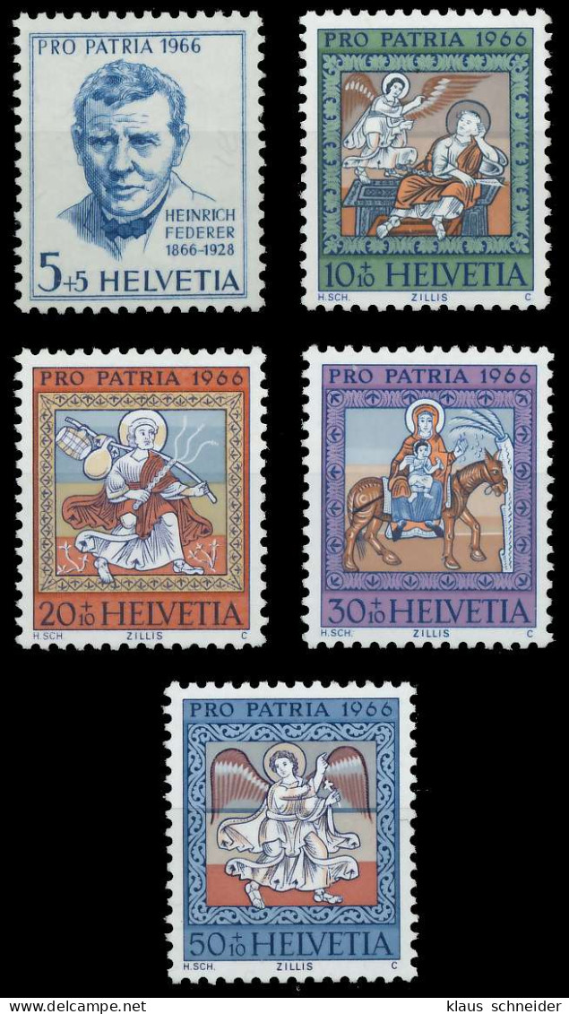 SCHWEIZ PRO PATRIA Nr 836-840 Postfrisch X65775A - Unused Stamps