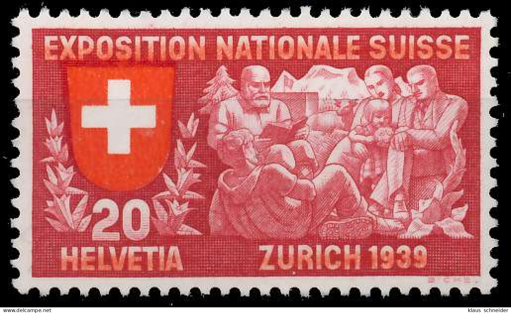 SCHWEIZ 1939 Nr 339 Postfrisch X657A46 - Nuovi