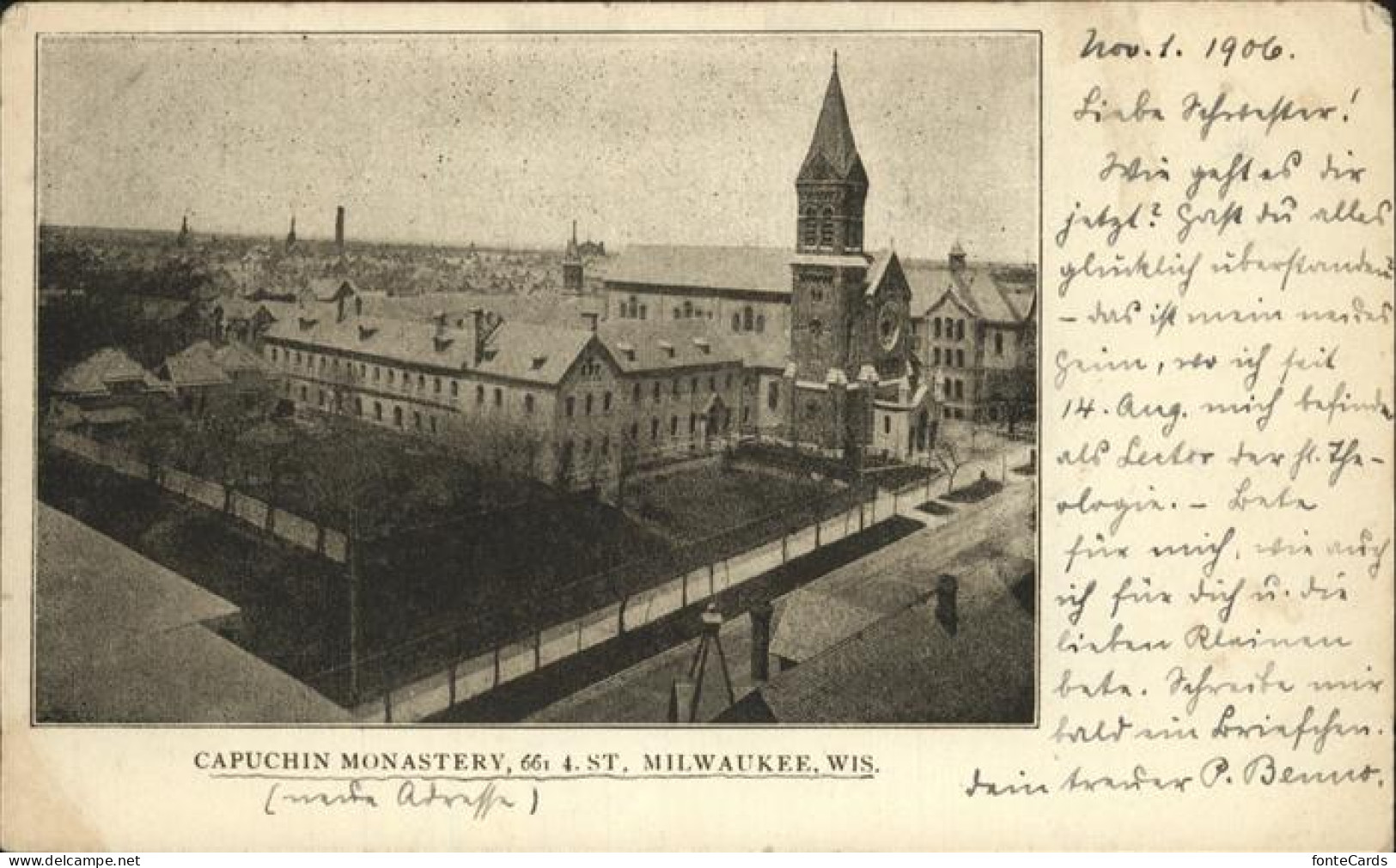 11321266 Milwaukee_Wisconsin Capuchin Monastery - Sonstige & Ohne Zuordnung