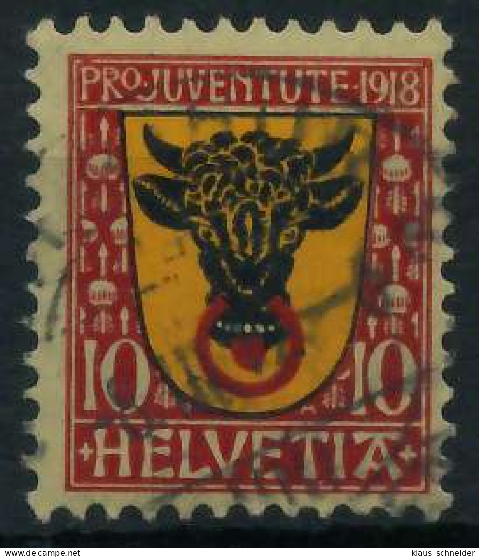 SCHWEIZ PRO JUVENTUTE Nr 143 Zentrisch Gestempelt X6A354A - Used Stamps