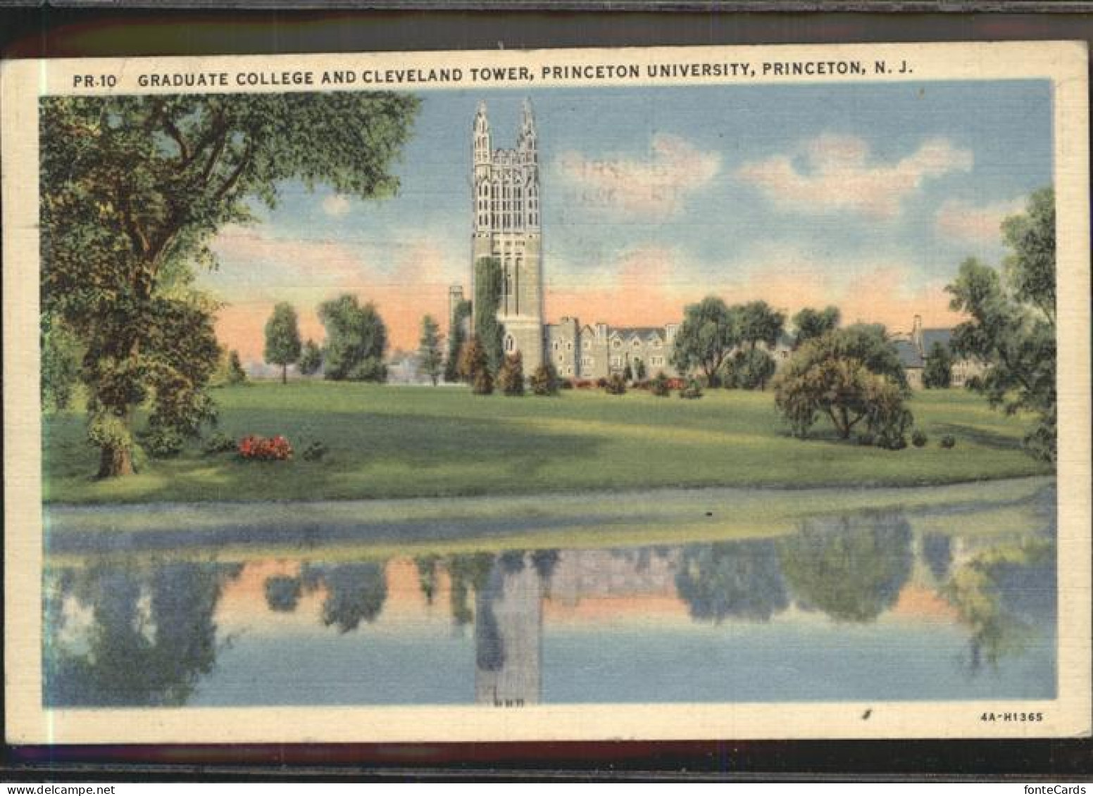 11321240 Princeton_New_Jersey Graduate College Cleveland Tower Priceton Universi - Altri & Non Classificati