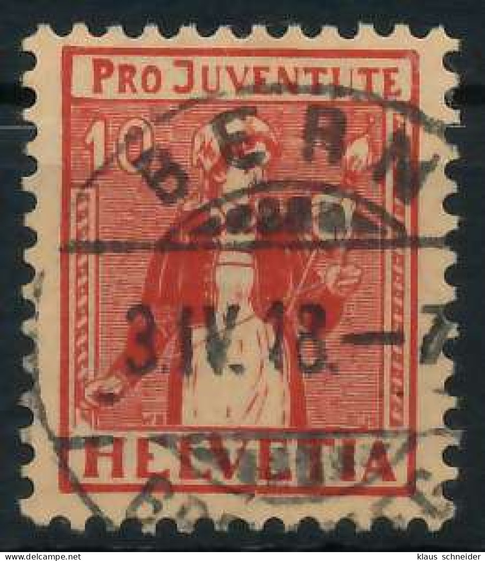 SCHWEIZ PRO JUVENTUTE Nr 135 Zentrisch Gestempelt X6A3546 - Used Stamps