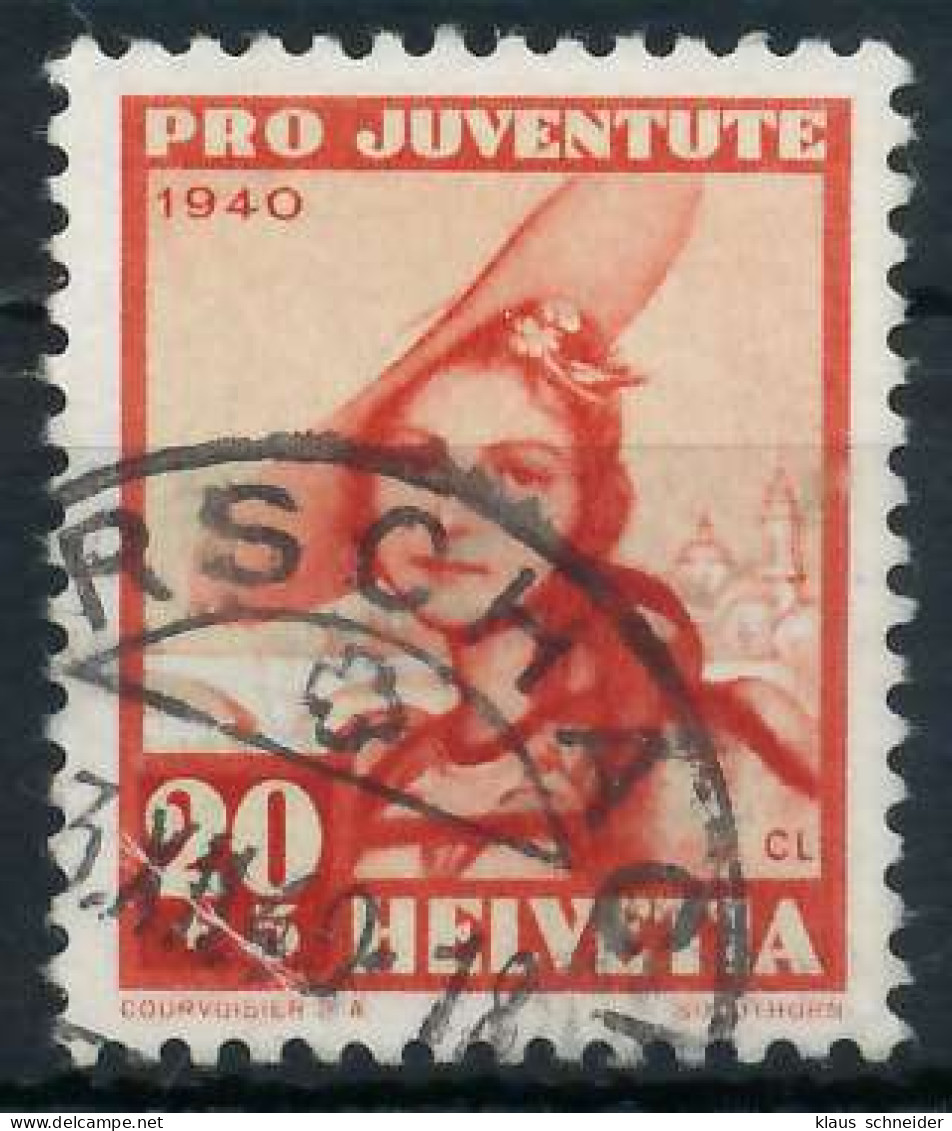SCHWEIZ PRO JUVENTUTE Nr 375 Gestempelt X6A3702 - Used Stamps