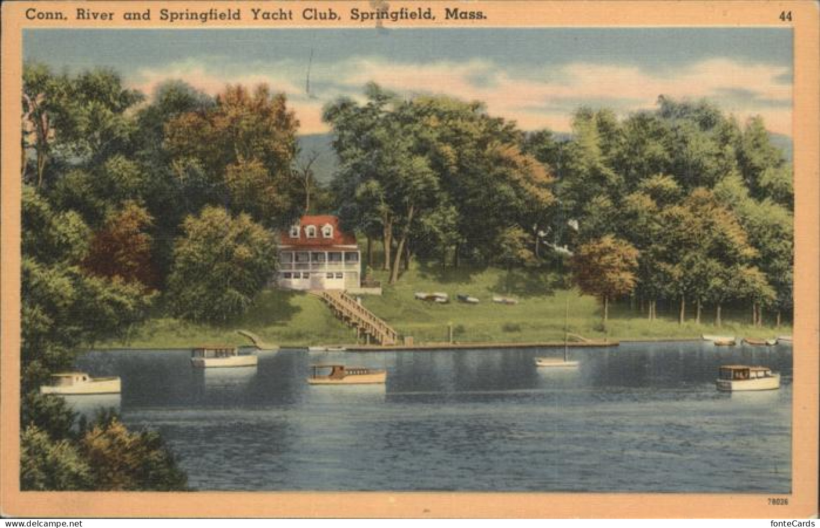 11321144 Springfield_Massachusetts Conn. River Springfield Yacht Club - Altri & Non Classificati