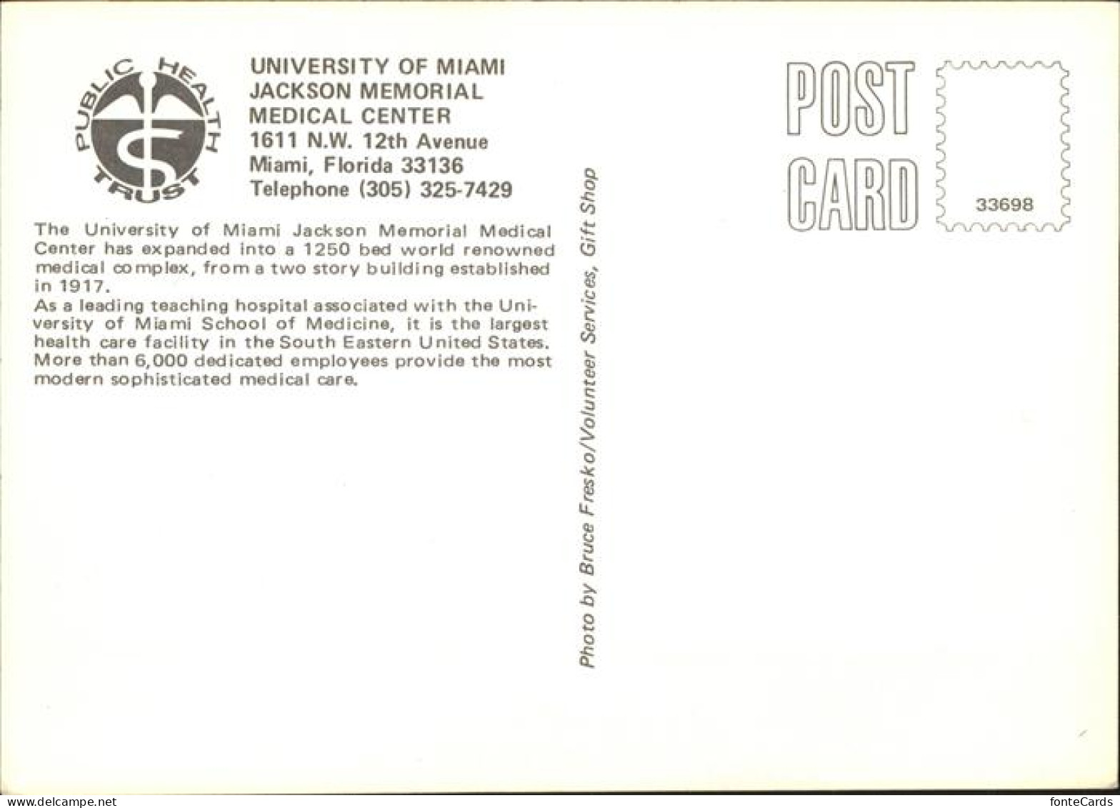 11321123 Miami_Florida University Of Miami Jackson Memorial Medical Center - Autres & Non Classés