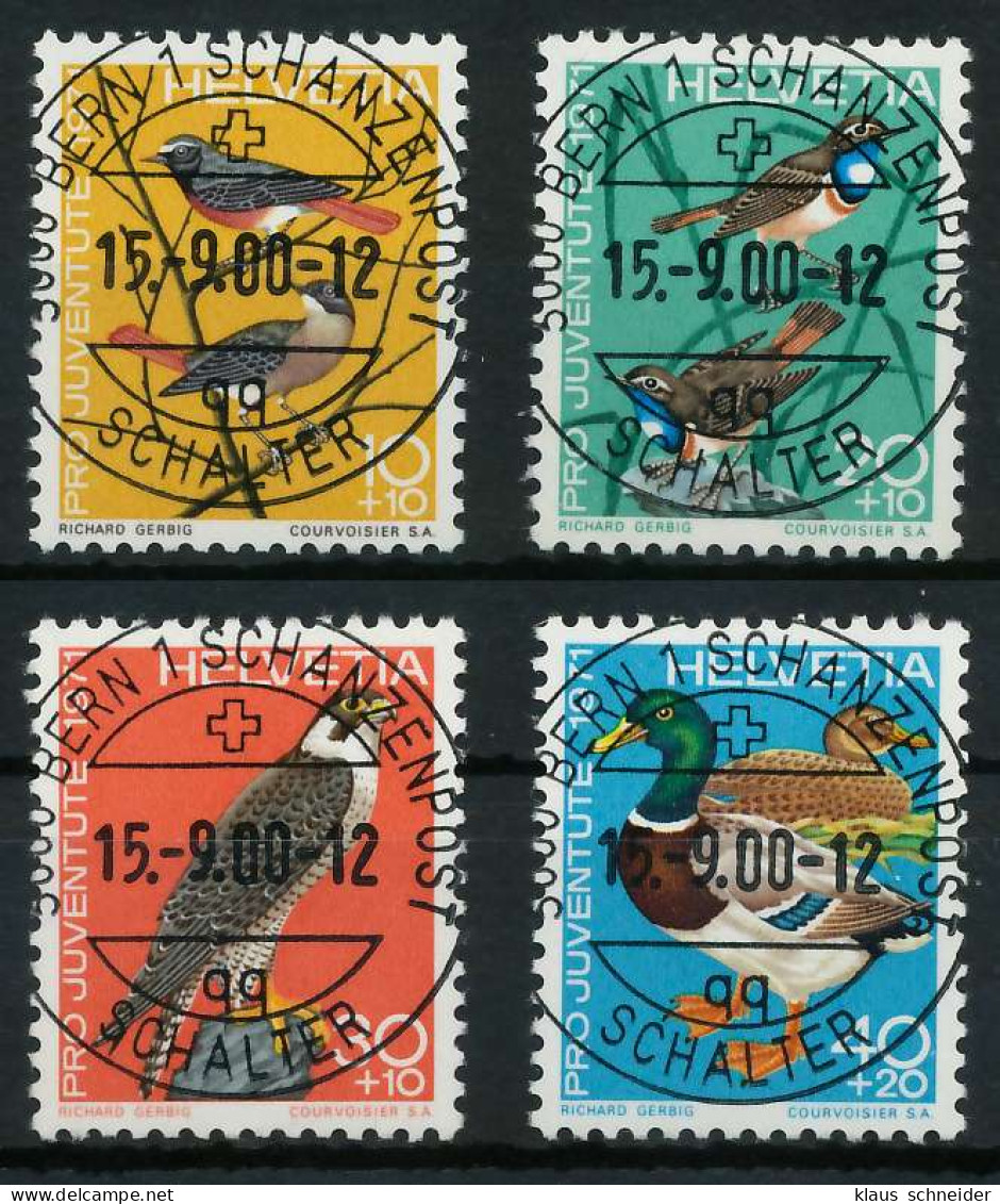 SCHWEIZ PRO JUVENTUTE Nr 960-963 Zentrisch Gestempelt X6A3A7A - Used Stamps