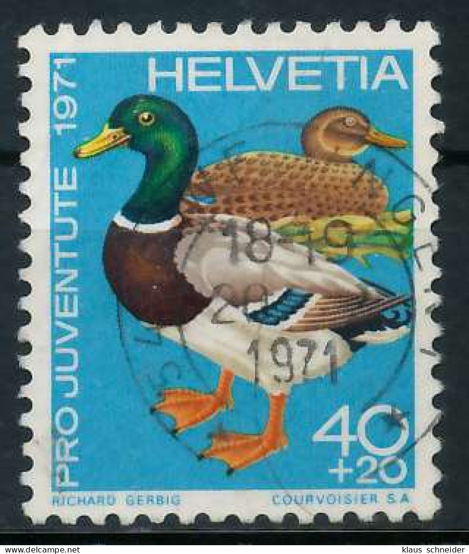 SCHWEIZ PRO JUVENTUTE Nr 963 Zentrisch Gestempelt X6AA1C6 - Used Stamps