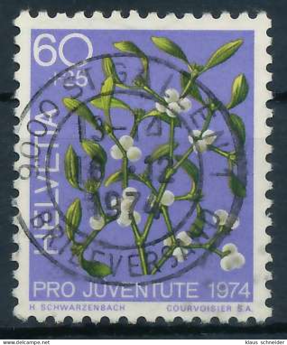 SCHWEIZ PRO JUVENTUTE Nr 1045 Zentrisch Gestempelt X6AA232 - Used Stamps