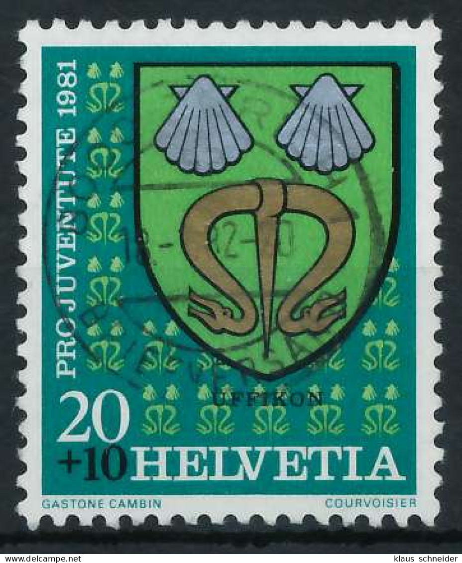 SCHWEIZ PRO JUVENTUTE Nr 1210 Zentrisch Gestempelt X6AA2BE - Used Stamps