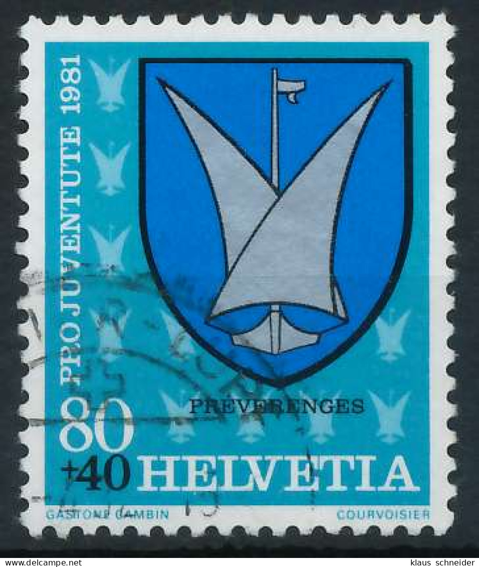 SCHWEIZ PRO JUVENTUTE Nr 1213 Gestempelt X6AA2C6 - Used Stamps