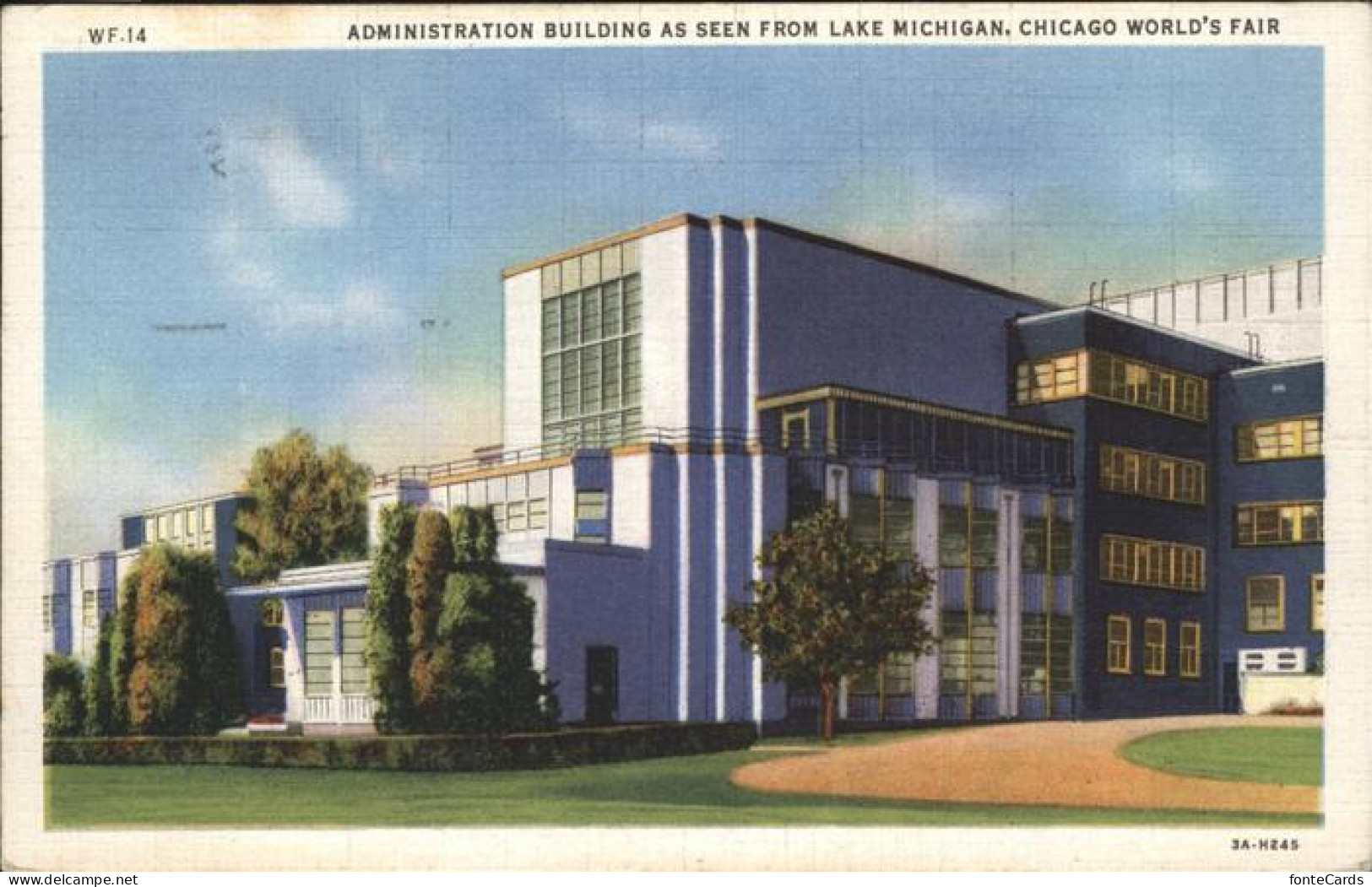 11321062 Chicago_Illinois World_s Fair Administration Building - Altri & Non Classificati