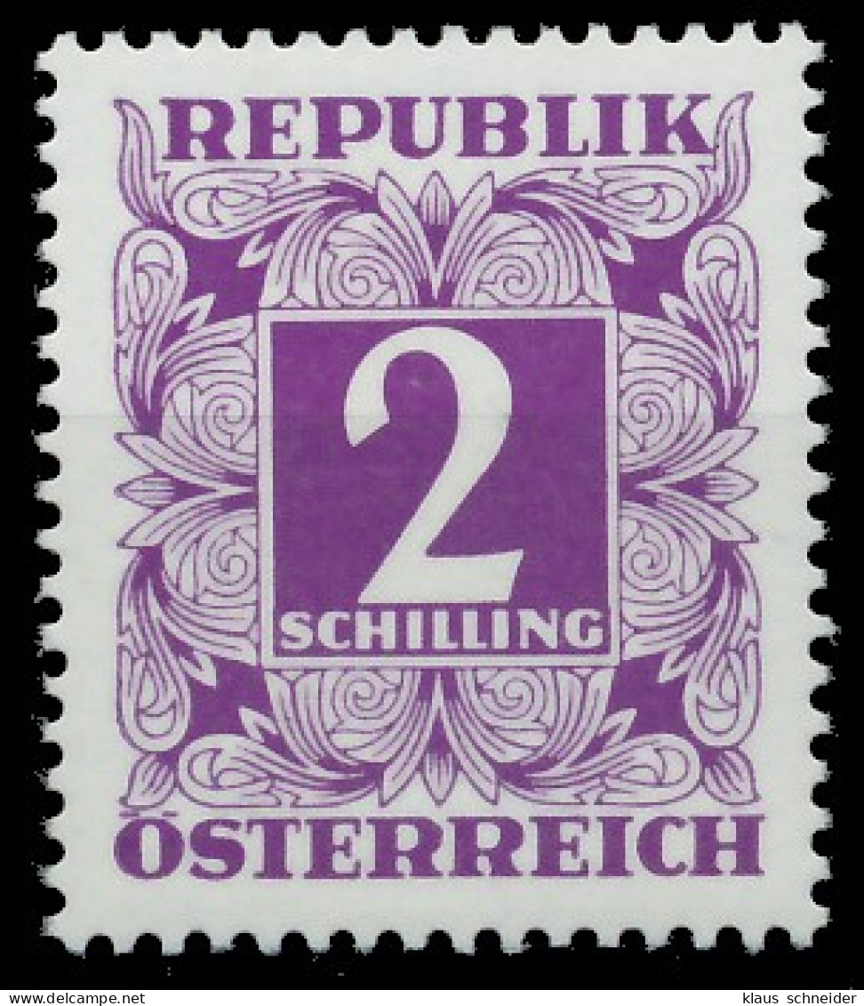 ÖSTERREICH PORTOMARKEN Nr 254z Postfrisch X7126C2 - Portomarken