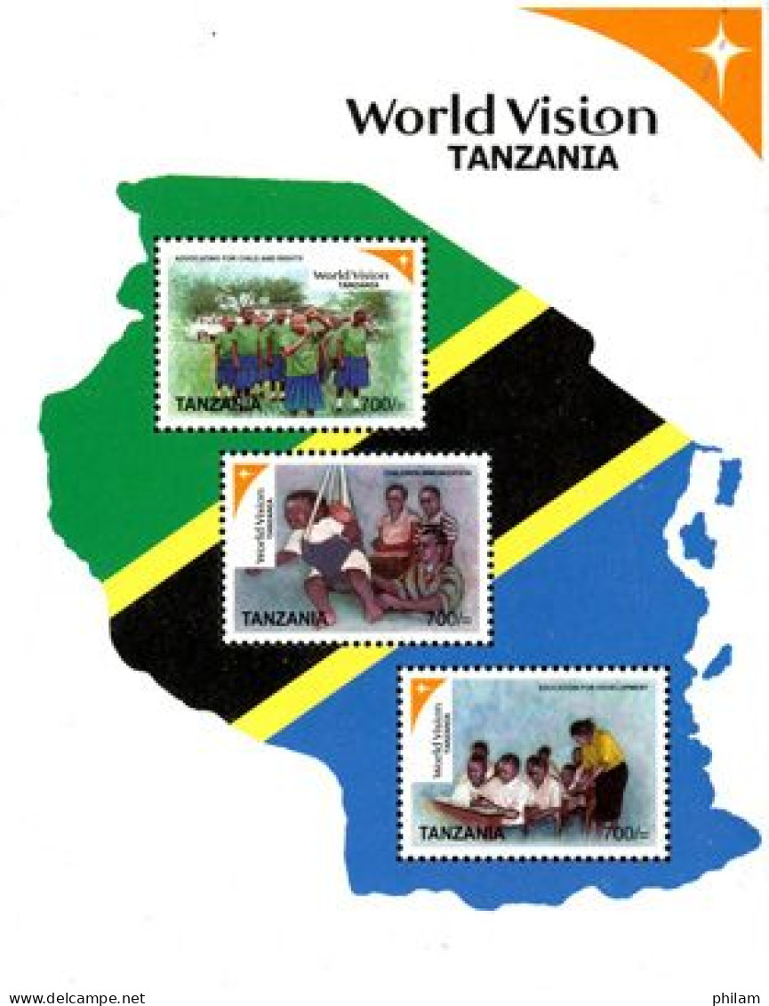 TANZANIE 2009 - Vision Du Monde Futur - L'enfance - BF - Tanzania (1964-...)