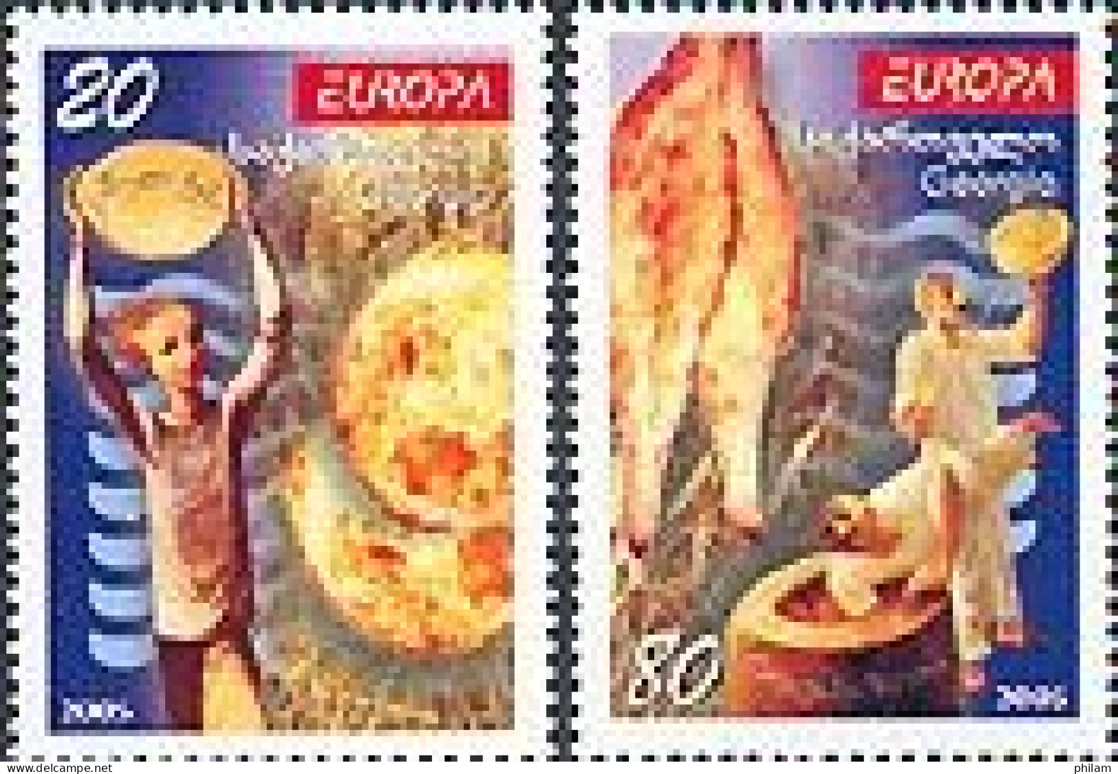 GEORGIE 2005 - Europa - La Gastronomie - 2 V. - 2005