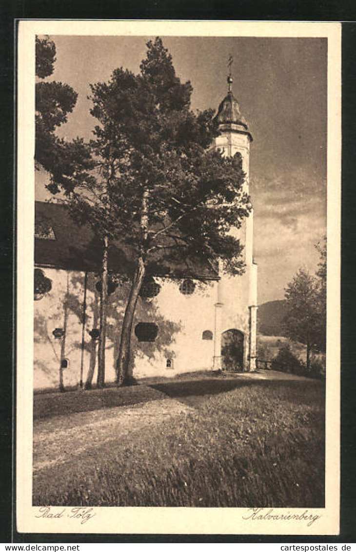 AK Bad Tölz, Kalvarienbergkirche Im Sonnenschein  - Bad Tölz