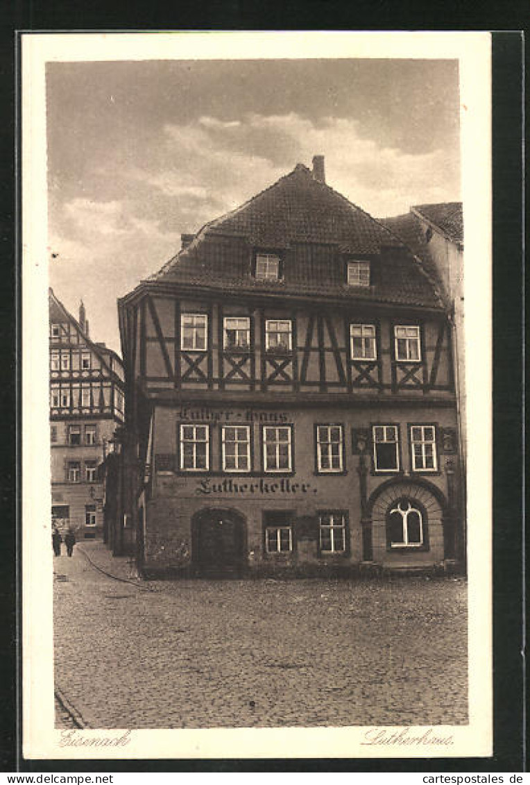 AK Eisenach, Gasthaus Luterkeller Im Lutherhaus  - Eisenach