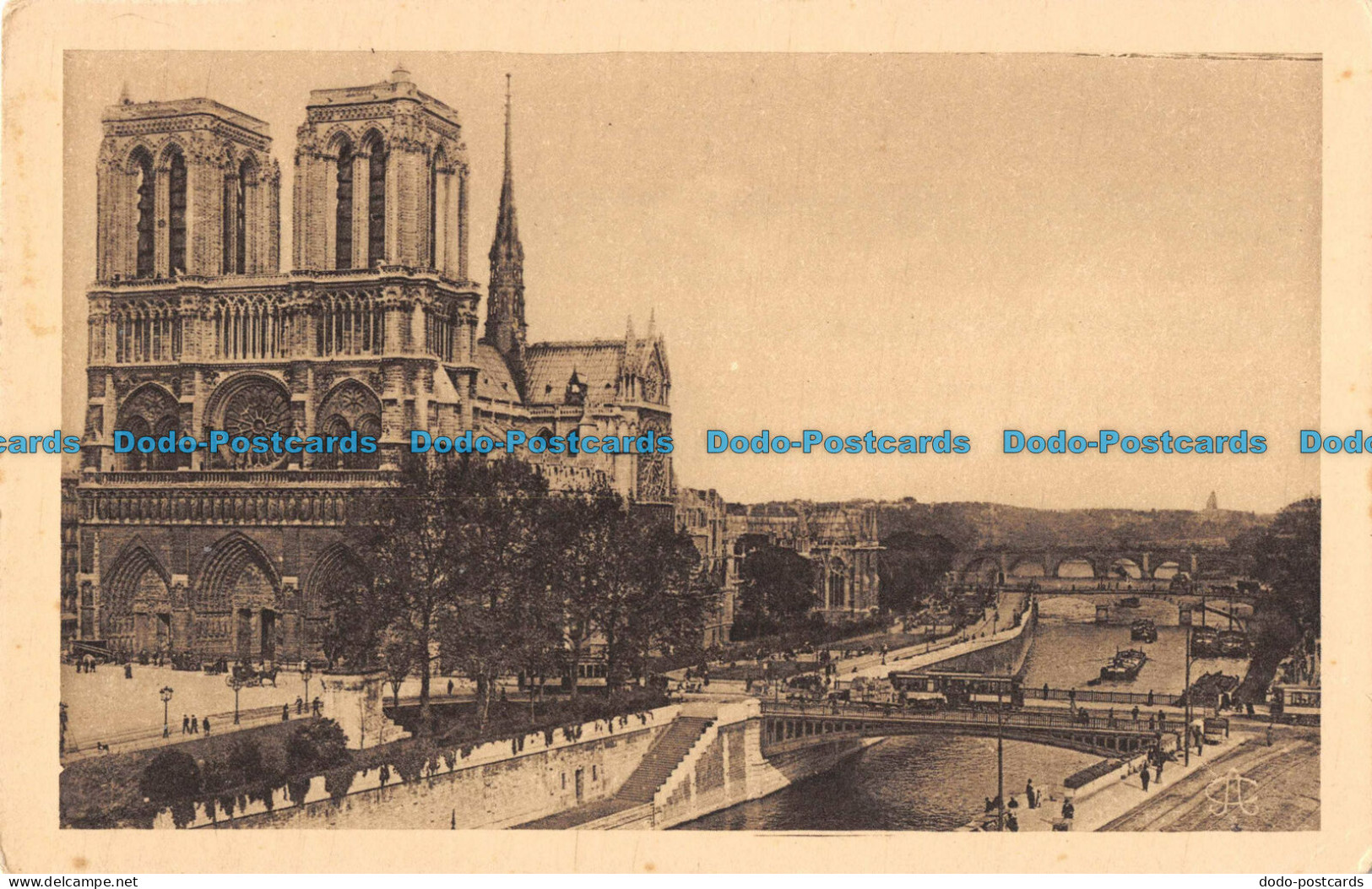 R089295 Paris. Notre Dame Et La Seine. La Francaise - World