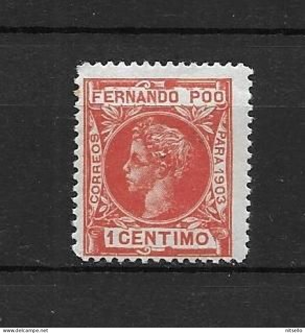 LOTE 2175 A  ///  FERNANDO POO 1900   EDIFIL Nº: 120 **MNH  ROJO    ¡¡¡  OFERTA - LIQUIDATION - JE LIQUIDE !!! - Fernando Poo