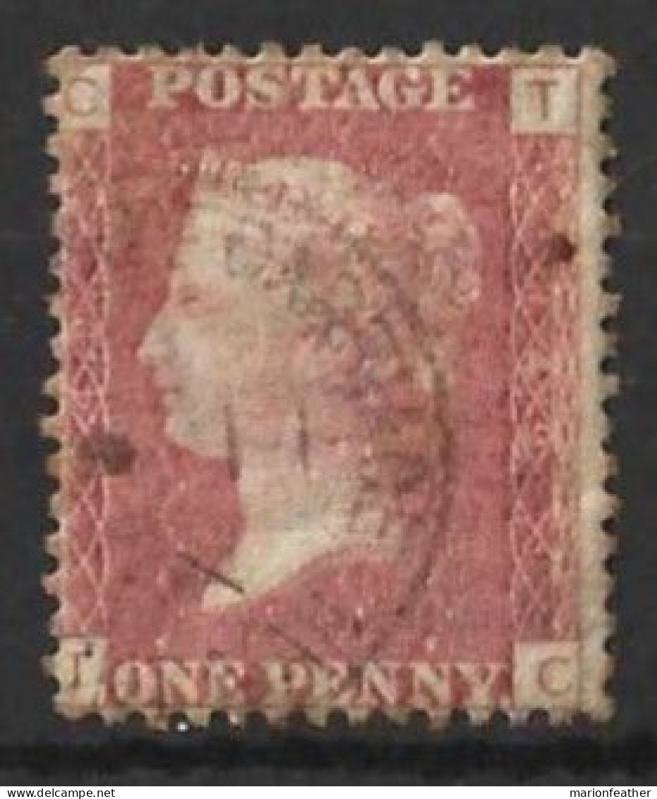 GB...QUEEN VICTORIA..(1837-01..)...." 1864.."...LINE ENGRAVED......1d RED....PLATE 149.....CDS......GOOD  USED... - Gebraucht