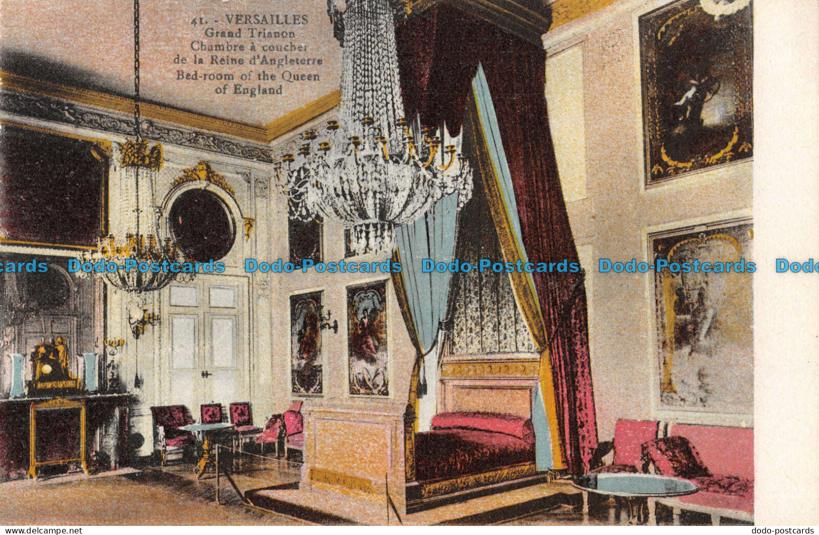 R089468 Versailles. Bed Room Of The Queen Of England. Cosee - World