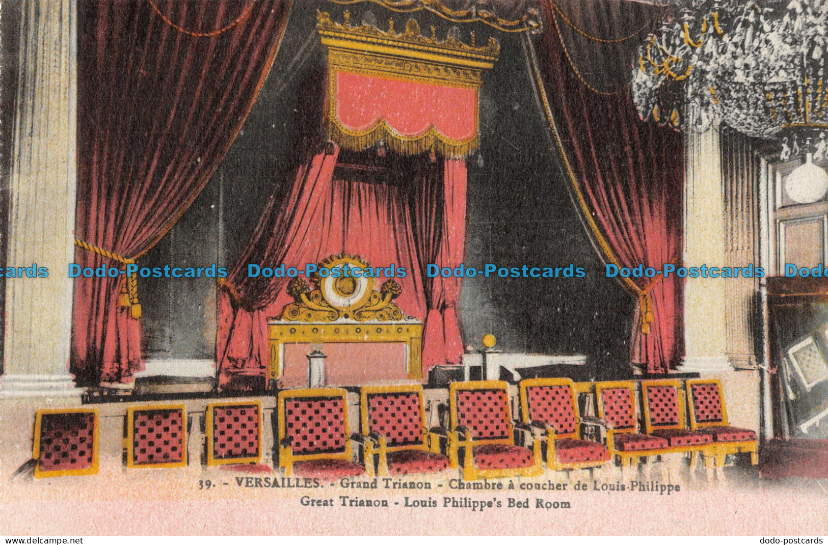 R089470 Versailles. Great Trianon. Louis Philippes Bed Room. Cosee - Monde