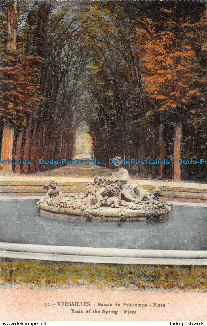 R089473 Versailles. Basin Of The Spring. Flora. Cosee - World