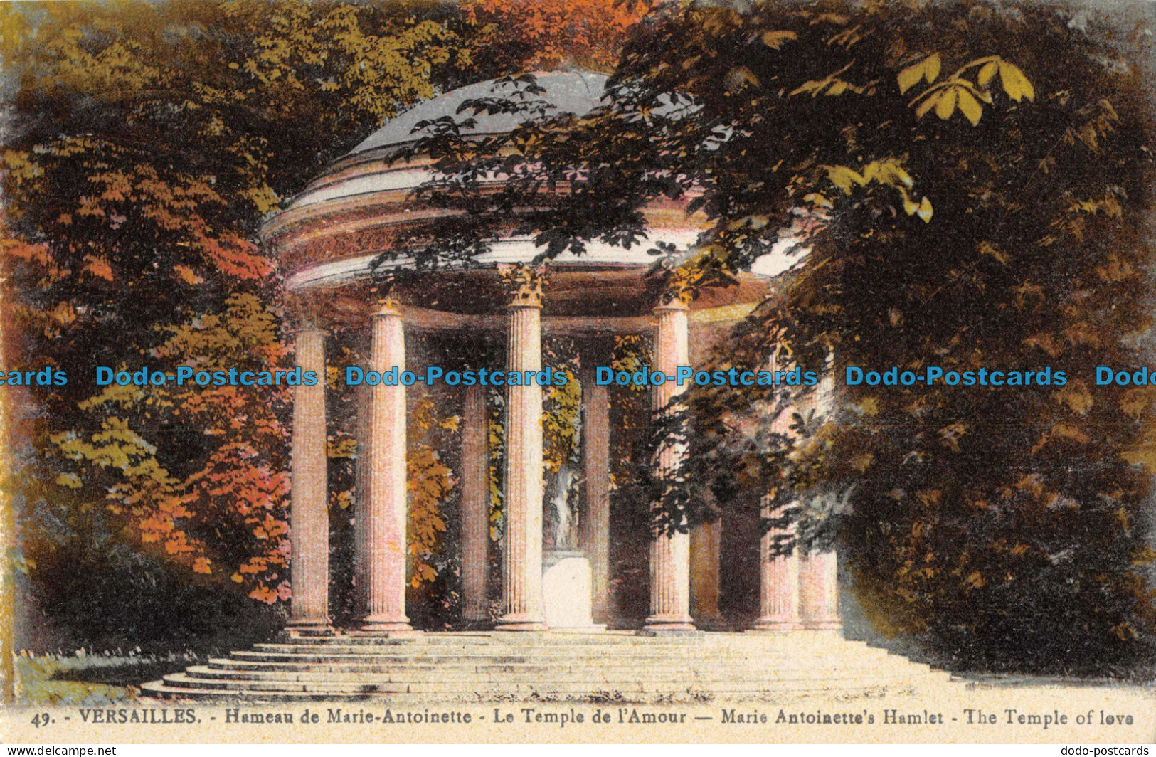 R089485 Versailles. Marie Antoinettes Hamlet. The Temple Of Ieva. Cosee - Monde