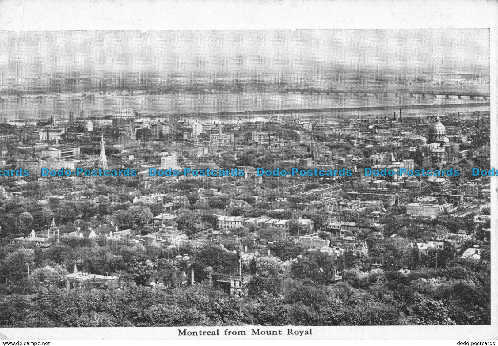 R089519 Montreal From Mount Royal. The Federated Press. George Clark. Bill Hopki - Monde
