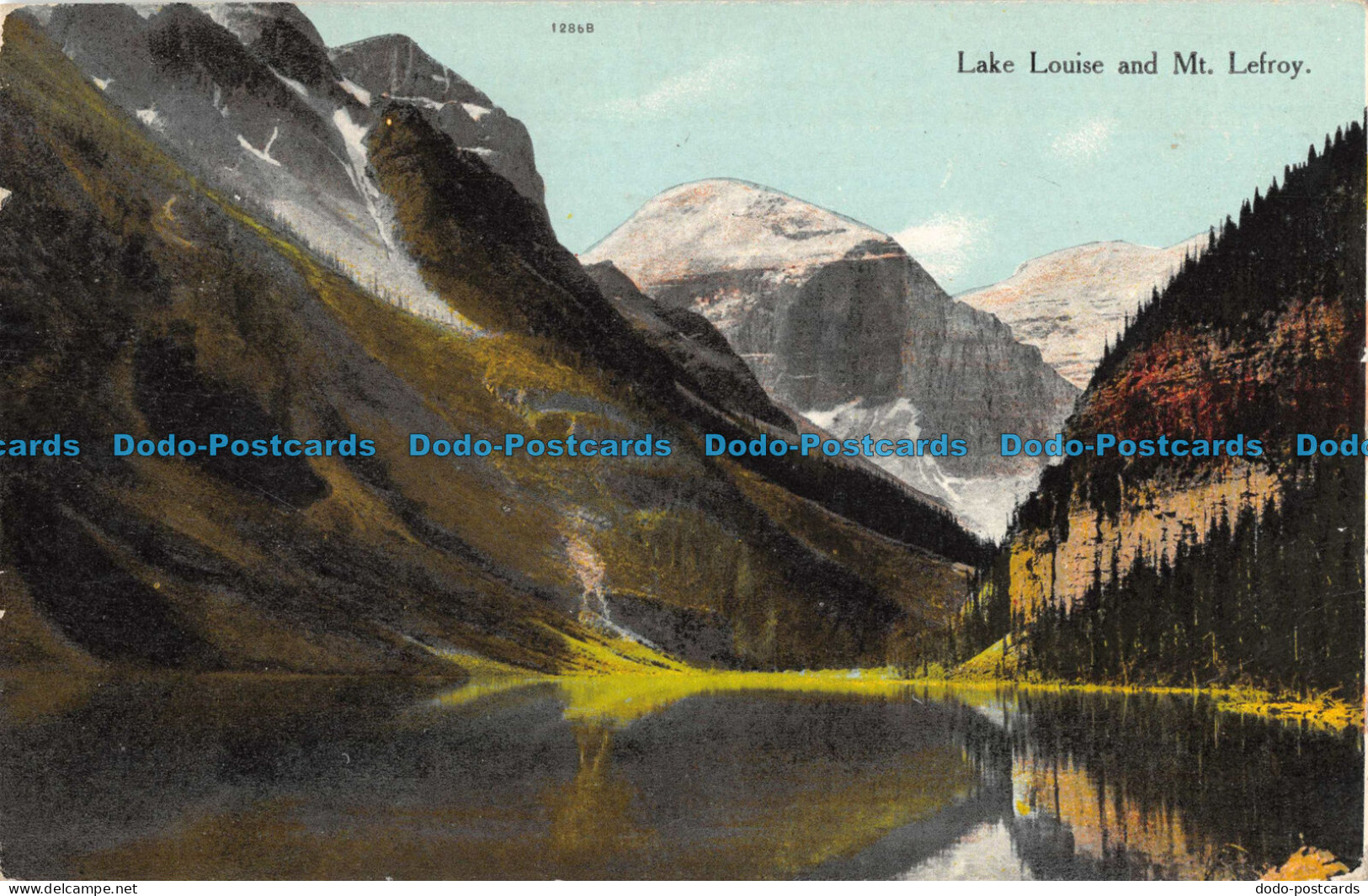 R089529 Lake Louise And Mt. Lefroy. Stephen J. Thompson. Bill Hopkins Collection - World