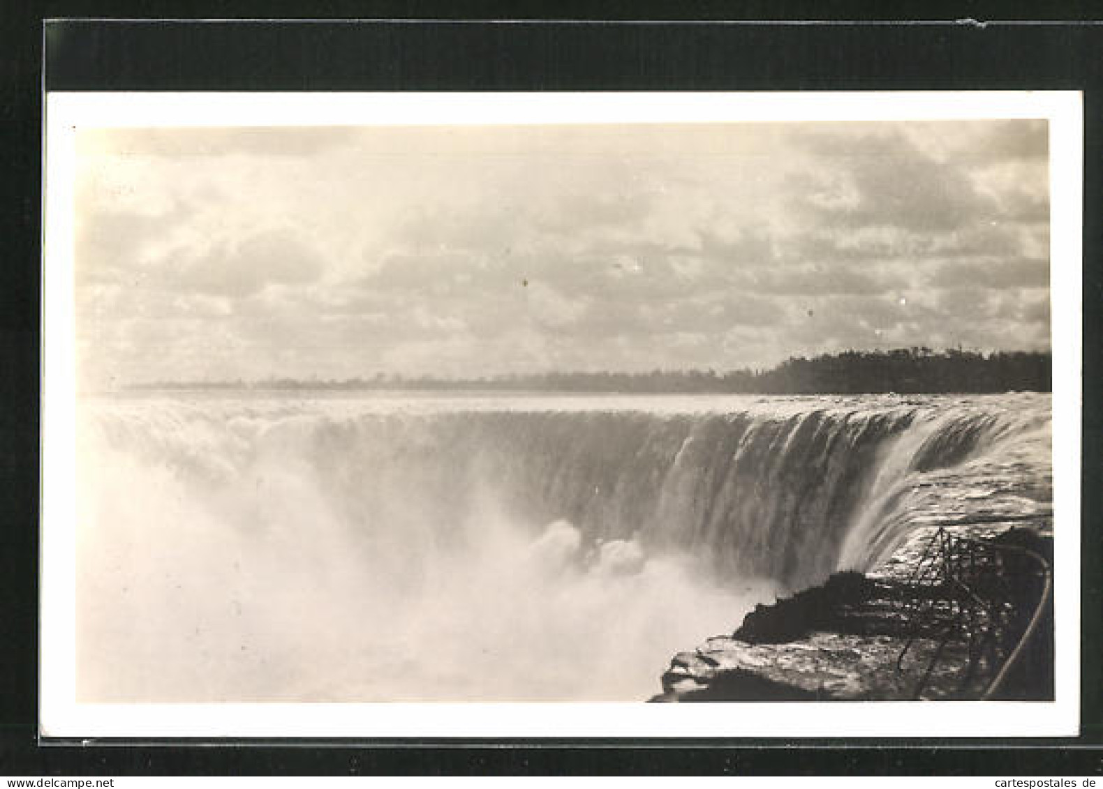 AK Niagarafälle, Sturzkante Der Fälle  - Andere & Zonder Classificatie