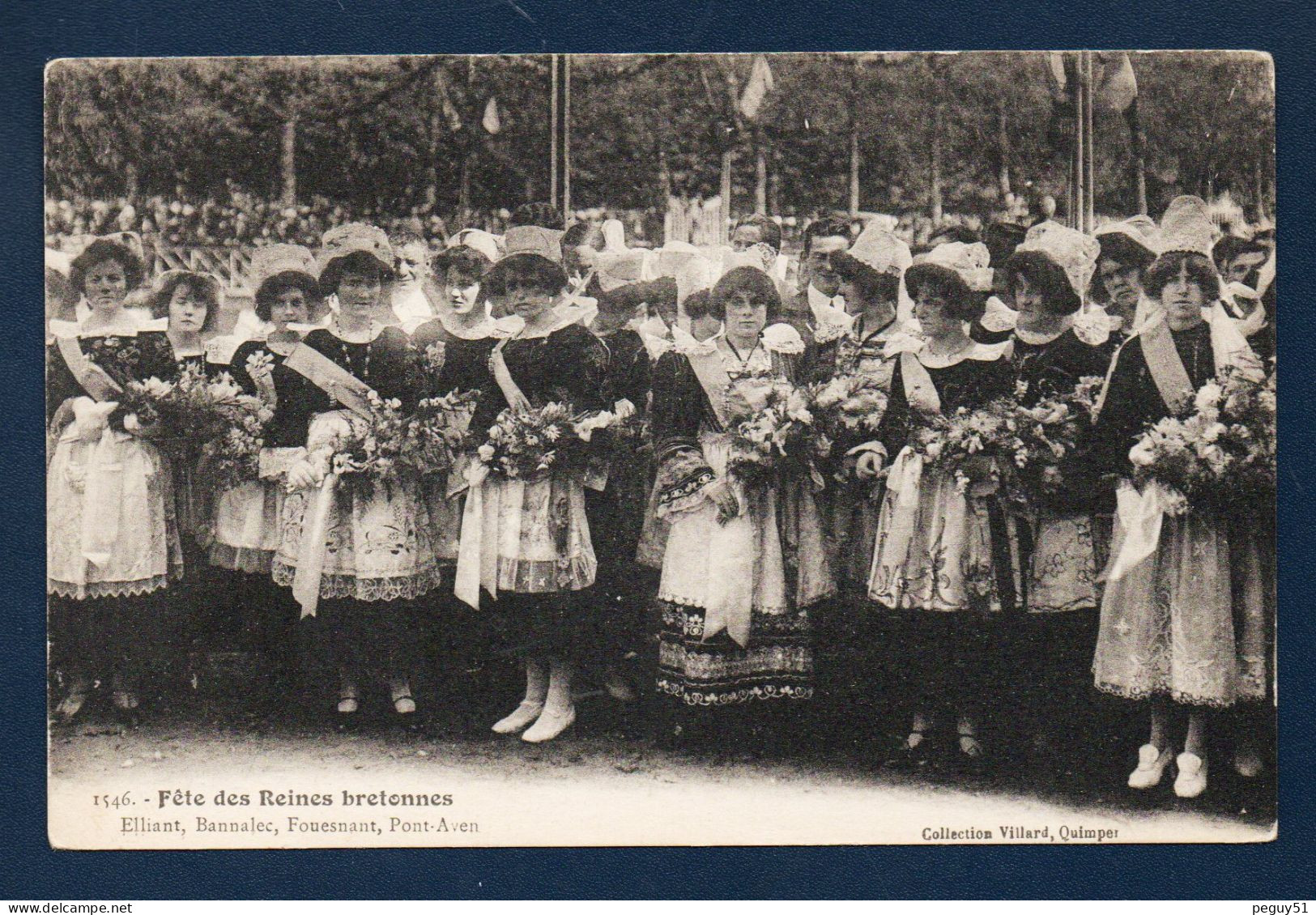 29. Quimper. Fête Des Reines Bretonnes Organisée Par Louis Le Bourhis En 1923 ( Puis Tous Les Ans) à Quimper. - Quimper