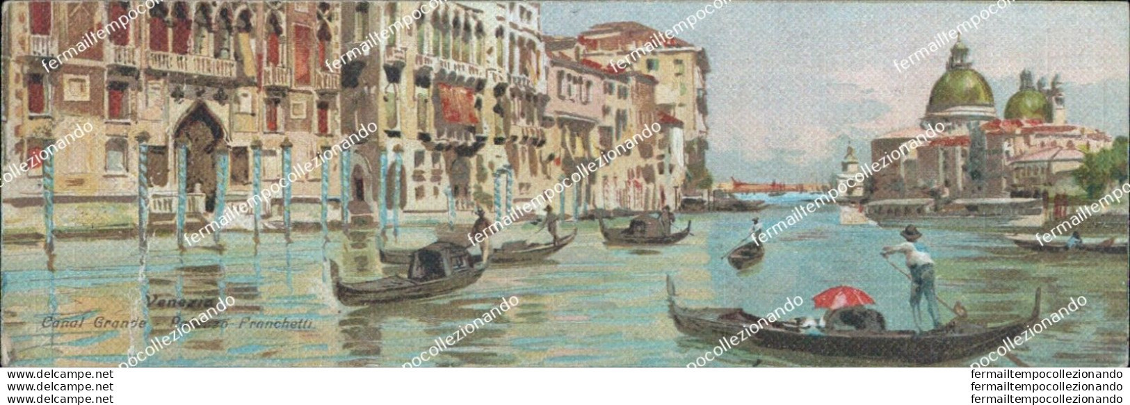 Bt372 Cartolina  Mini Venezia Citta' 5x14 Cm Canal Grande  Veneto - Venezia