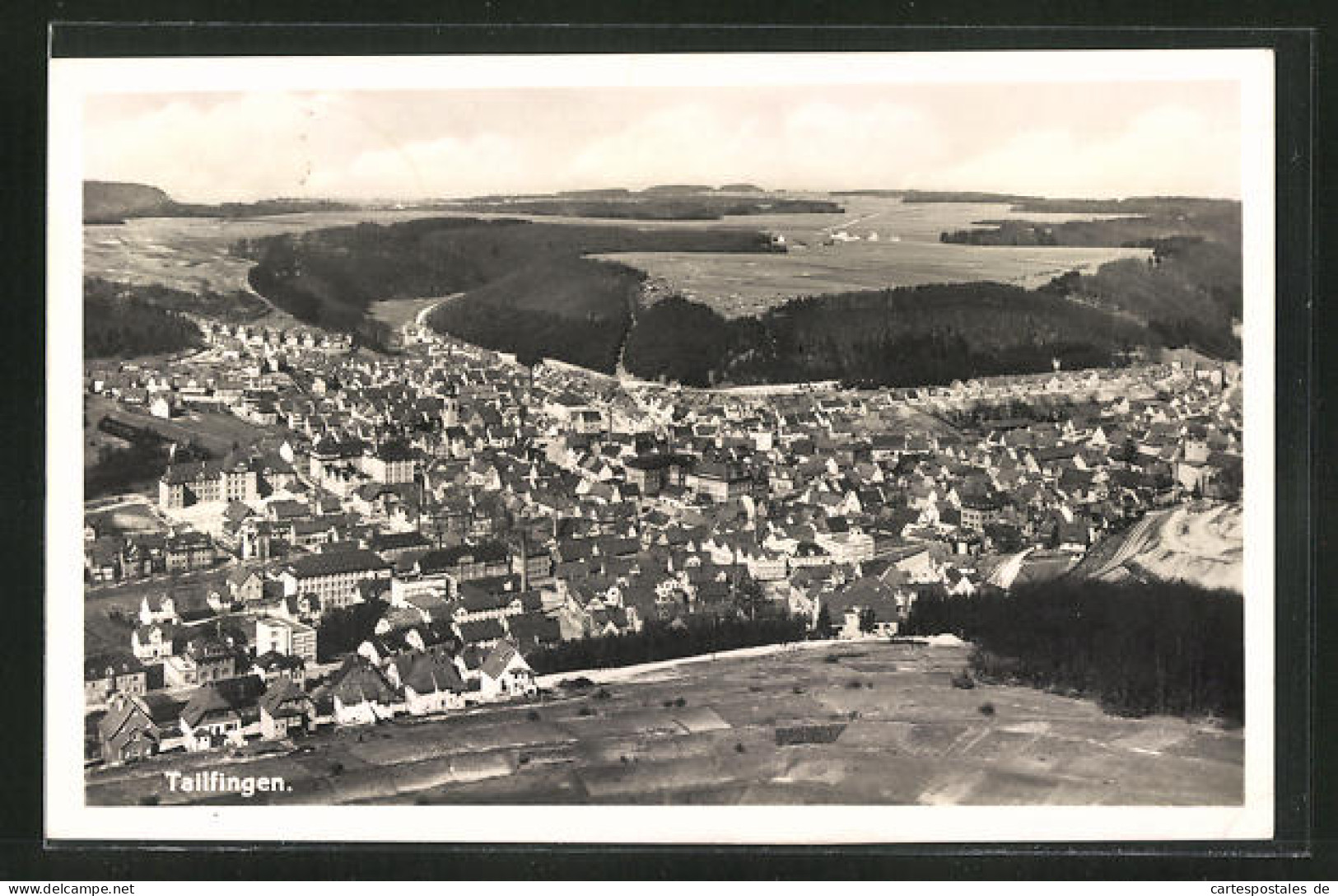 AK Tailfingen, Stadt Aus Der Vogelschau Mit Umgebung  - Andere & Zonder Classificatie