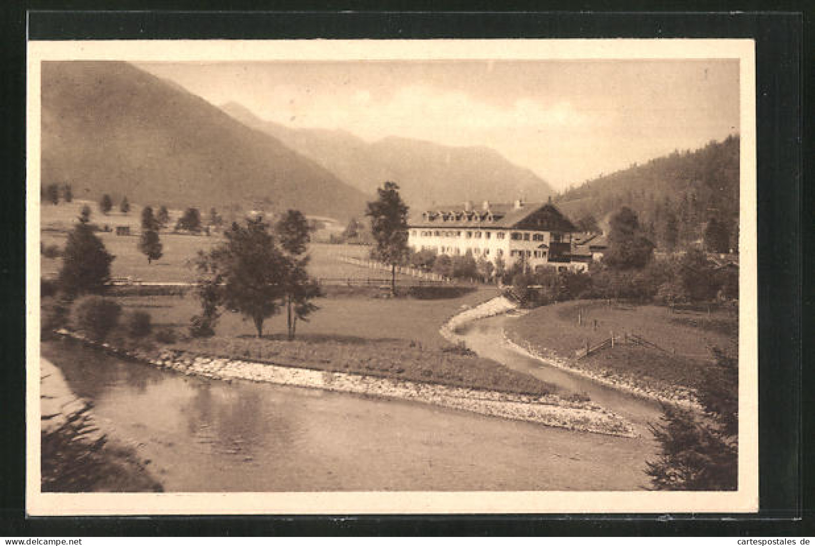 AK Fischbachau, Hotel Deutscher Hof, Breitenstein  - Hof