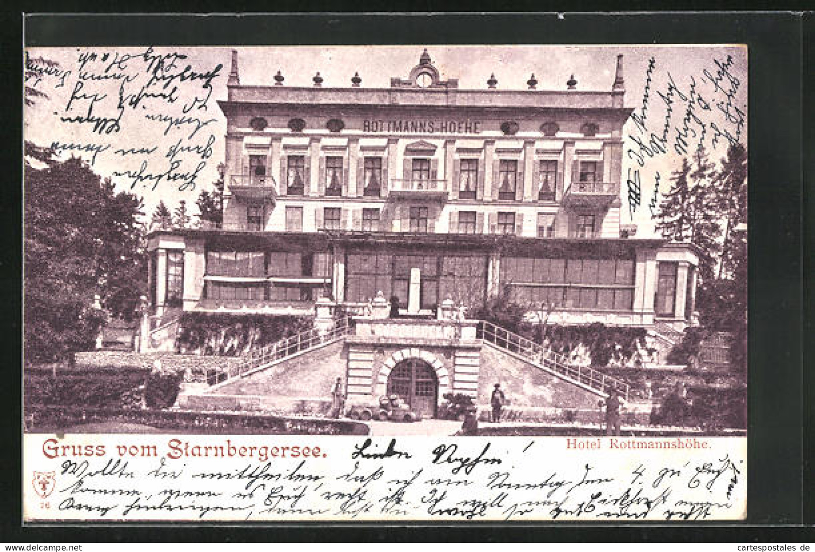 AK Starnberg, Hotel Rottmanshöhe Am See  - Starnberg