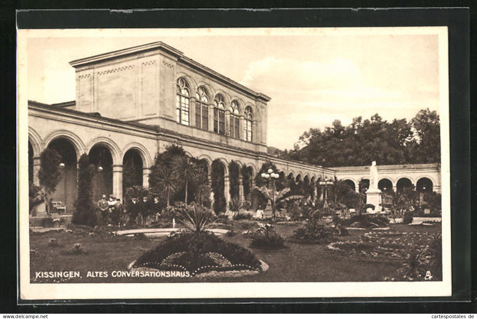 AK Kissingen, Altes Conversationshaus Mit Garten  - Bad Kissingen