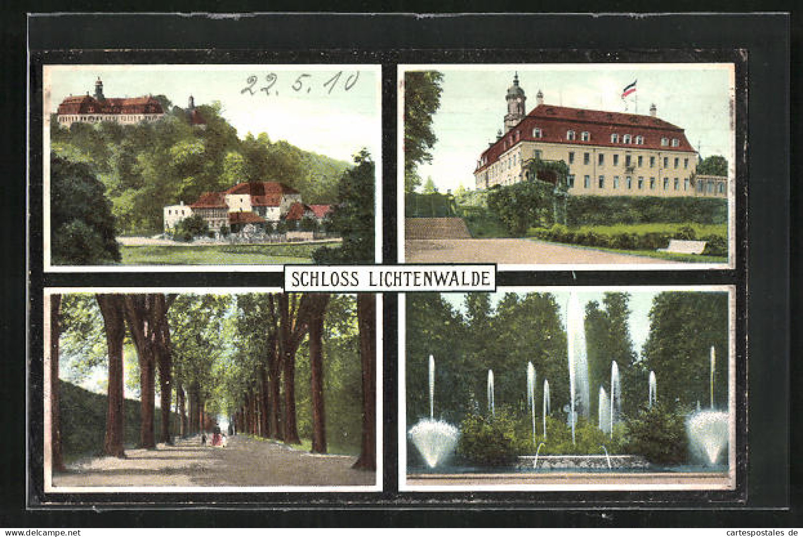 AK Lichtenwalde, Schloss Und Gartenanlage  - Other & Unclassified