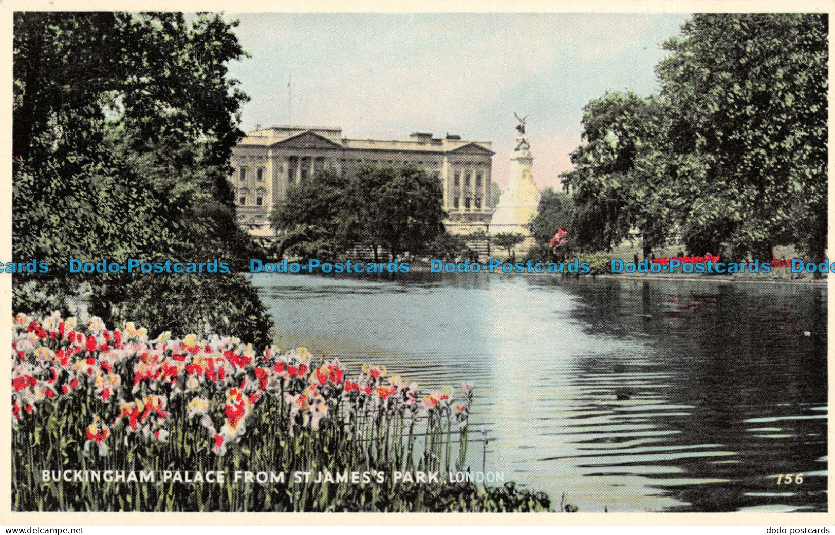 R089577 Buckingham Palace From St. James Park. London - Autres & Non Classés