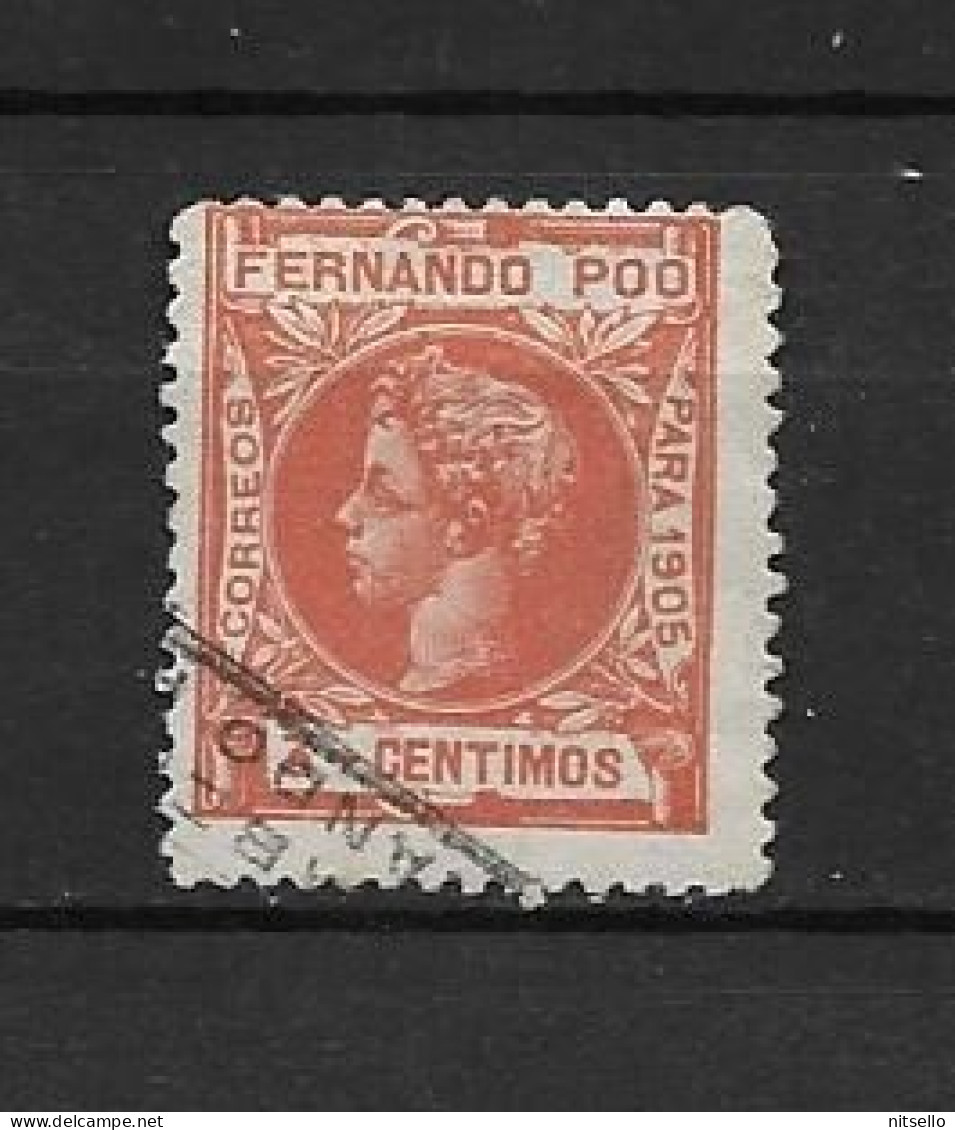 LOTE 2175 A  /// (C025)  FERNANDO POO 1905  EDIFIL Nº: 138     ¡¡¡  OFERTA - LIQUIDATION - JE LIQUIDE !!! - Fernando Po